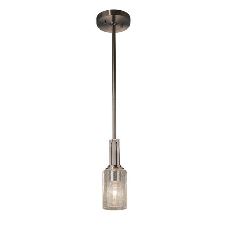 Justice Design Group Era 1-Light LED Mini-Pendant FSN-8445-10-SEED-NCKL-LED1-700